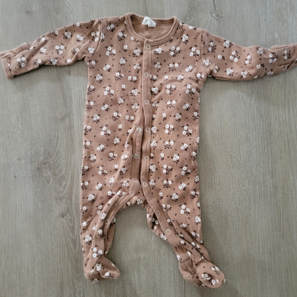 Quincy Mae snap onsie